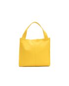 Sac à main en cuir Agatella jaune - 35x32x10cm