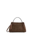 Sac à main en cuir Ada moka - 25x19x10,5cm