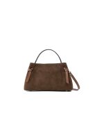 Sac à main en cuir Ada moka - 25x19x10,5cm