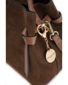 Sac à main en cuir Ada moka - 25x19x10,5cm