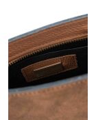 Sac à main en cuir Ada moka - 25x19x10,5cm