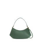 Sac porte épaule en cuir Rory vert menthe - 28x13,5x6cm