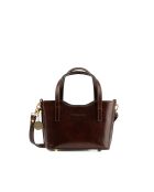 Sac à main en cuir Bailey moka - 25x14x9,5cm