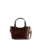 Sac à main en cuir Bailey moka - 25x14x9,5cm