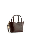 Sac à main en cuir Bailey moka - 25x14x9,5cm