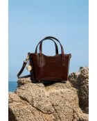Sac à main en cuir Bailey moka - 25x14x9,5cm