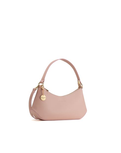 Borsa a tracolla Rory in pelle rosa - 28x13,5x6cm