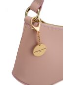 Borsa a tracolla Rory in pelle rosa - 28x13,5x6cm