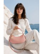 Borsa a tracolla Rory in pelle rosa - 28x13,5x6cm