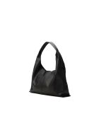 Sac porte épaule en cuir Azia noir - 42x43x14cm