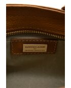Sac à main en cuir Leana camel - 29x14 X11cm