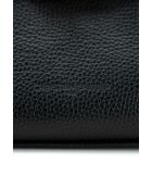 Sac à main en cuir Leana noir - 29x14 X11cm