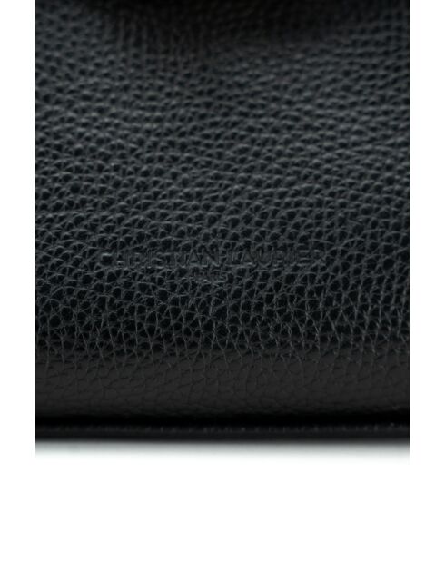 Sac à main en cuir Leana noir - 29x14 X11cm