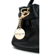 Sac à main en cuir Leana noir - 29x14 X11cm