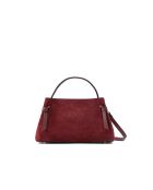 Sac à main en cuir Ada bordeaux - 25x19x10,5cm