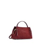 Sac à main en cuir Ada bordeaux - 25x19x10,5cm