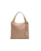 Sac à main en cuir Agatella rose clair - 35x32x10cm