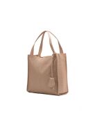 Sac à main en cuir Agatella rose clair - 35x32x10cm
