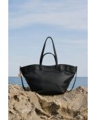 Sac porte épaule en cuir Nyla black - 55x30x17cm