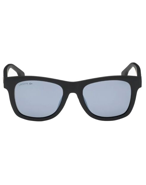 Lunettes de soleil rectangulaires L3651SRG noir mat