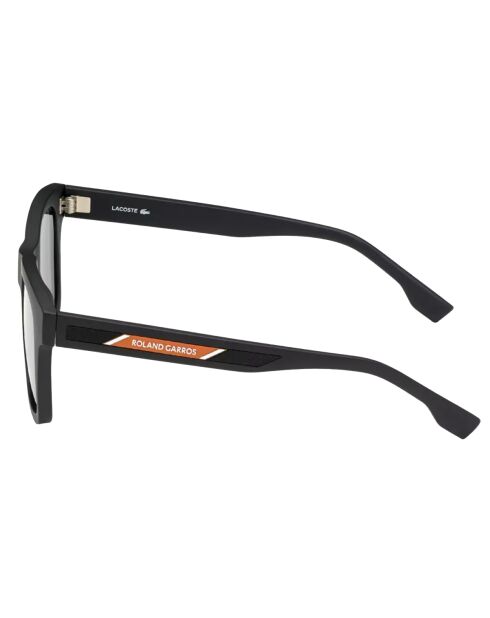 Lunettes de soleil rectangulaires L3651SRG noir mat