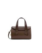 Sac à main en cuir Candace marron - 29x21x9,5cm