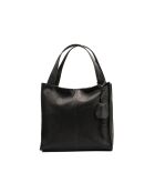 Sac à main en cuir Agatella noir - 35x32x10cm