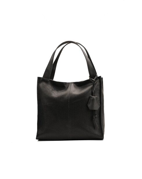 Sac à main en cuir Agatella noir - 35x32x10cm