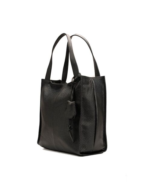 Sac à main en cuir Agatella noir - 35x32x10cm
