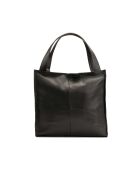 Sac à main en cuir Agatella noir - 35x32x10cm
