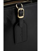 Sac à main en cuir Myra noir - 19x19x12cm
