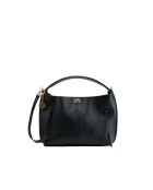 Sac à main en cuir Callie noir - 37x21x10cm
