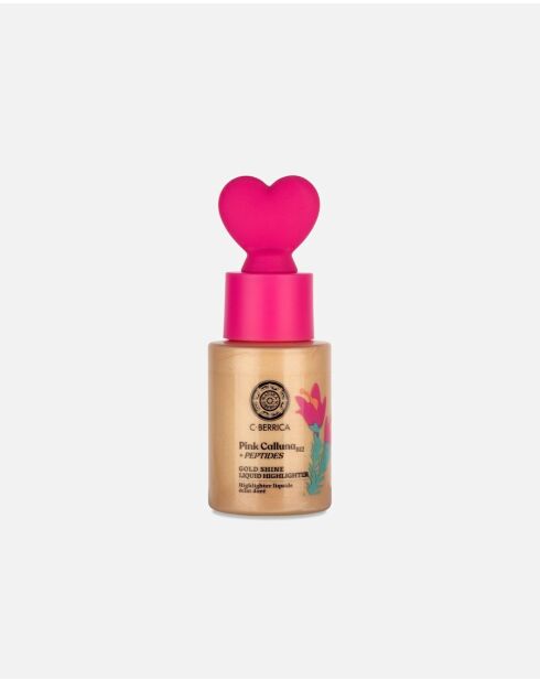 Pink Calluna highlighter liquide booster d’eclat peau doree  - 30 ml