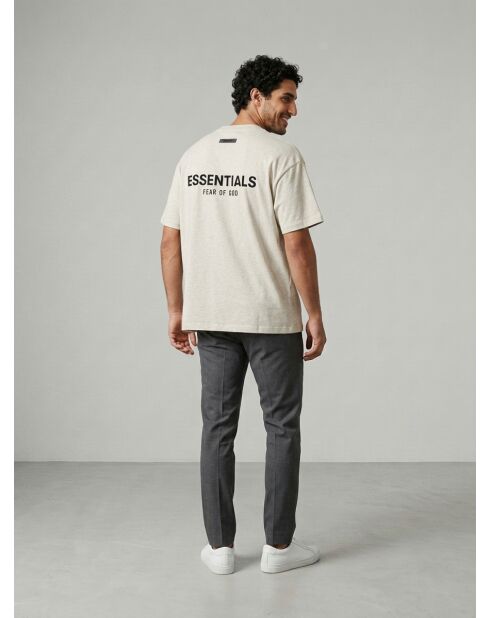 Essentials Light Oatmeal T-shirt