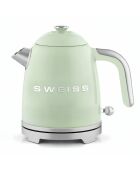 Bouilloire vintage vert - 1 L