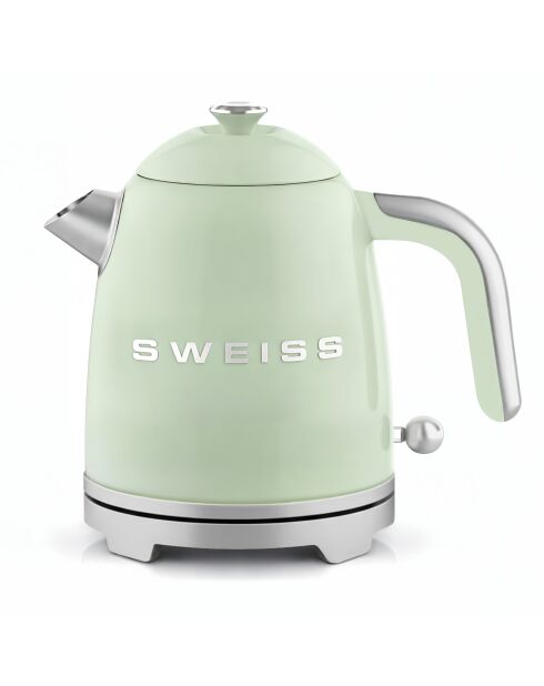 Bouilloire vintage vert - 1 L