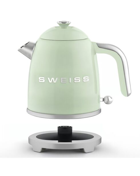 Bouilloire vintage vert - 1 L