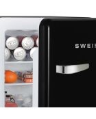 Mini frigo vintage noir - 31 L
