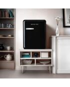 Mini frigo vintage noir - 31 L