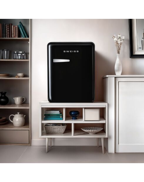 Mini frigo vintage noir - 31 L