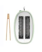 Grille pain vintage vert