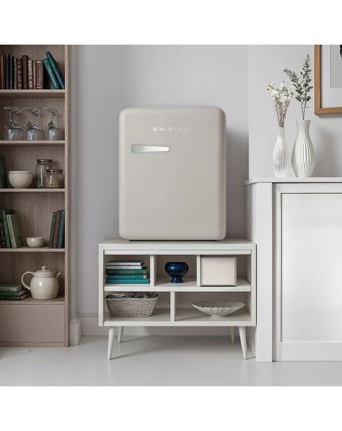 Mini frigo vintage beige - 31 L