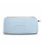 Grille pain baguette vintage bleu