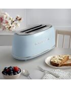 Grille pain baguette vintage bleu