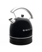 Bouilloire vintage noir - 1,8 L