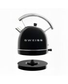 Bouilloire vintage noir - 1,8 L