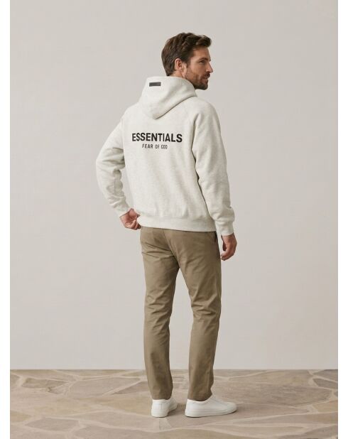 Essentials Light Oatmeal Hoodie