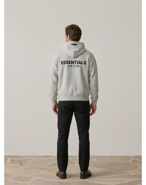 Essentials Dark Oatmeal Kapuzenpullover