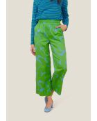 Groene katoenen broek Pital Ombres