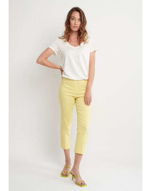 Pantalon Panca Uni lemon